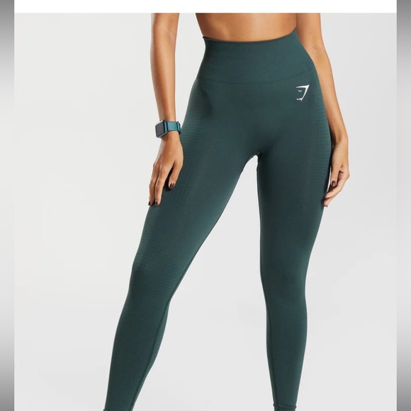 Vital seamless 2.0 leggings in indigo, green, red - Picture 5 of 5